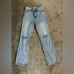 Size 25 Altar’d State wide leg jeans